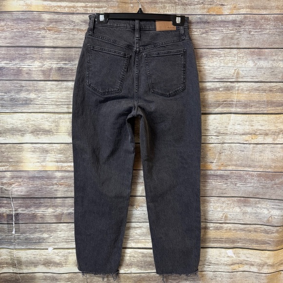 Madewell The Perfect Vintage High Waist Straight Leg Jeans 25 Lunar Gray Wash‎ - Picture 5 of 8